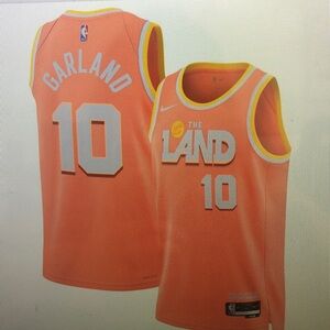 😎Darius Garland Orange Jersey😳